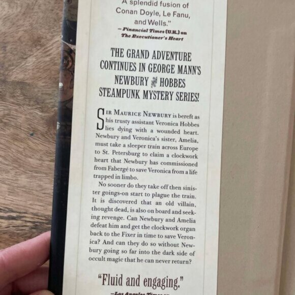 5/$20 The Revenant Express: A Newbury & Hobbes Investigation by George Mann-Book - Picture 2 of 5